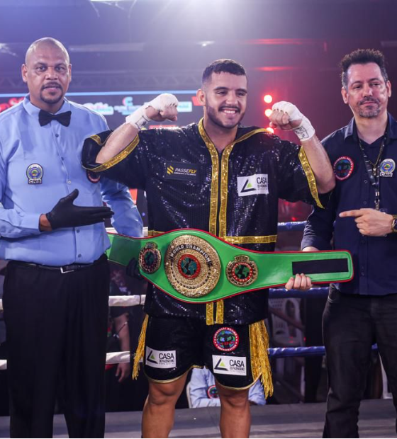 Por nocaute, paraense Lucas Pereira conquista título mundial da WBO