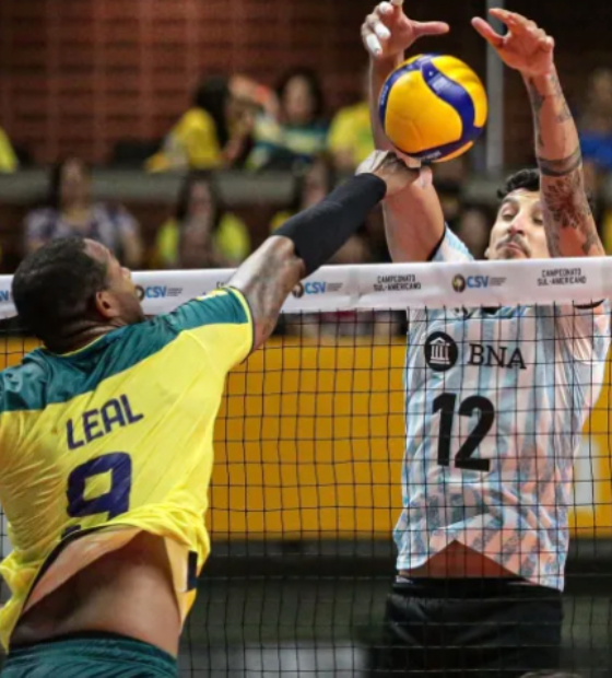 Vôlei: Argentina vence e Brasil perde Sul-Americano de Vôlei pela primeira vez