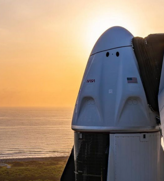  Astronautas voltam à Terra após seis meses no espaço 