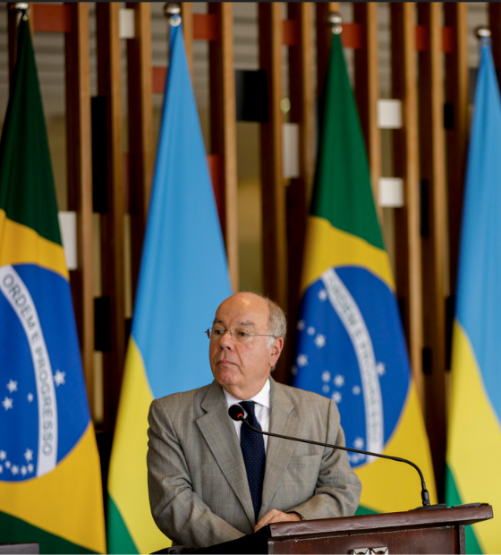 Reputação da ONU depende de ação sobre guerra, diz Mauro Vieira