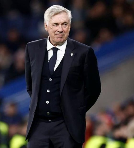 Ancelotti renova com o Real Madrid