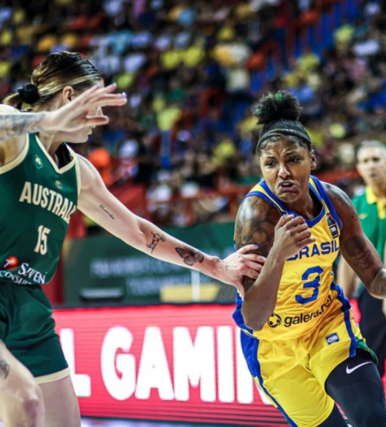 Brasil peca no início da partida e perde para a Austrália no Pré-Olímpico de Basquete Feminino