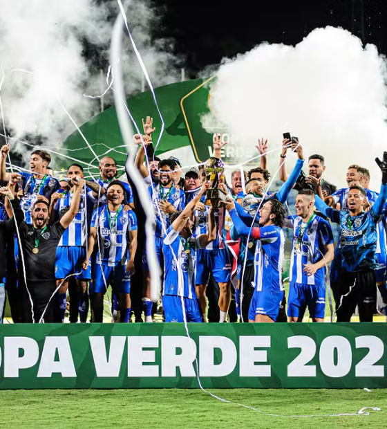 Paysandu mete incríveis 10 a 0 no Vila Nova e conquista pela quarta vez a Copa Verde 