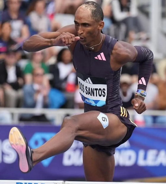 Alison dos Santos leva ouro na etapa de Paris da Diamond League nos 400m com barreira