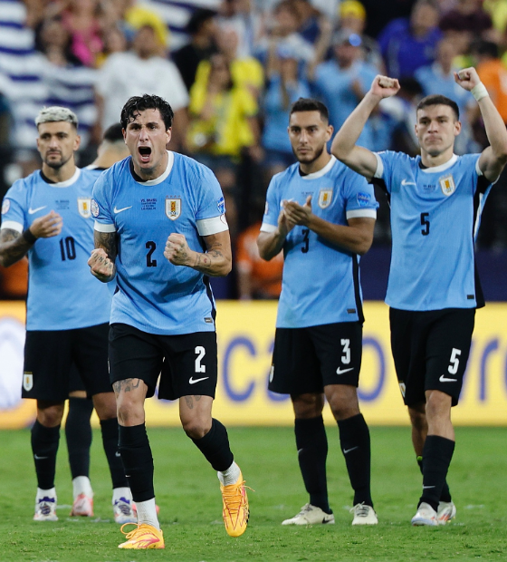 Uruguai sofre, vence Canadá nos pênaltis e fica com o 3º lugar na Copa América