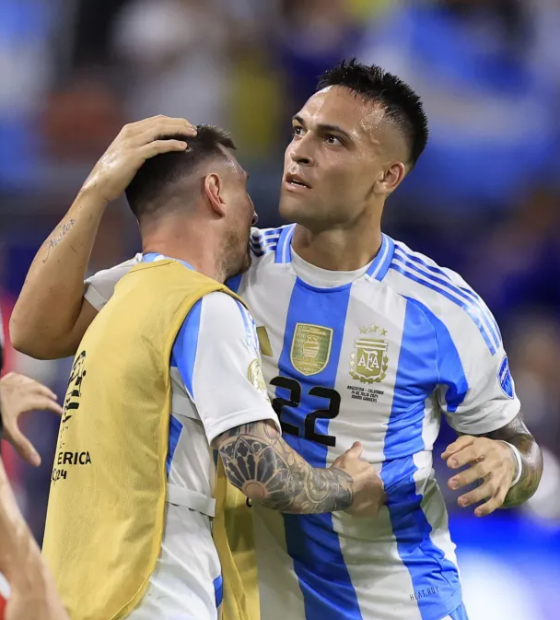 Argentina vence Colômbia com gol de Lautaro e conquista sua 16ª Copa América