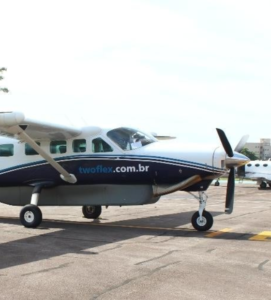 Avião com o governador Helder Barbalho faz pouso de emergência em Tucuruí