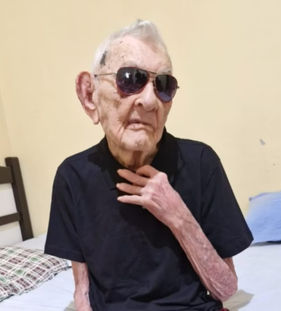 O homem mais velho do mundo é brasileiro; conheça João Marinho Neto, de 112 anos