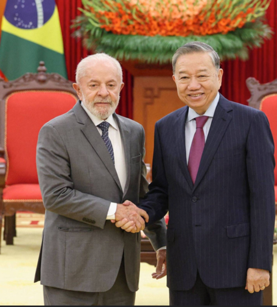 Lula discute acordo sobre carne bovina, aviação e Brics no Vietnã