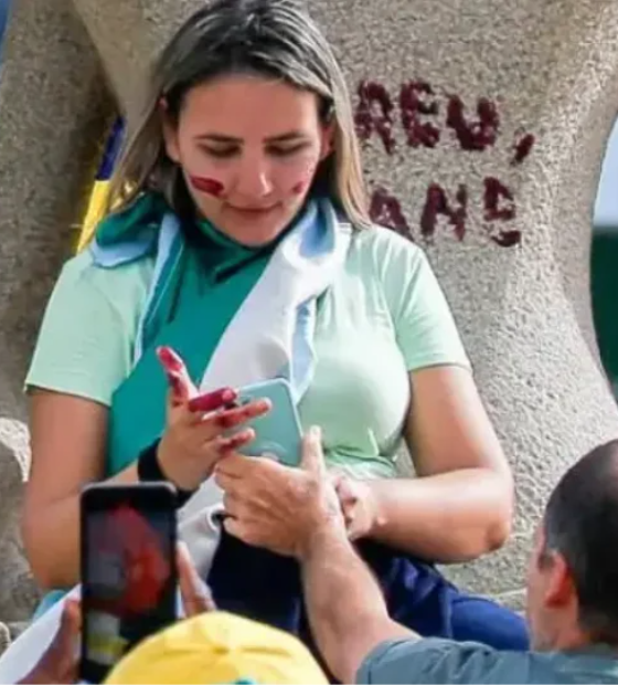 STF condena a 14 anos de prisão mulher que pichou 'Perdeu, mané' em estátua