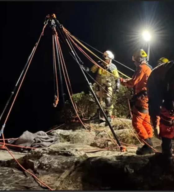 Criança que caiu em Cânion no RS é encontrada morta após 10 horas de buscas