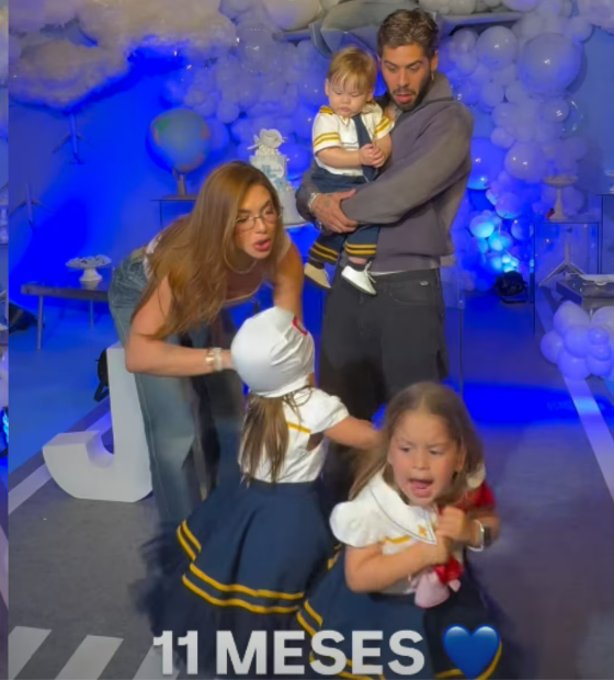 Briga entre filhas de Virginia e Zé Felipe agita hora do 'parabéns' do caçula e viraliza