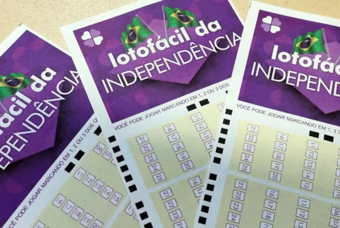 Lotofacil da independência tem 54 apostas com prêmio de R$ 4,2 milhões