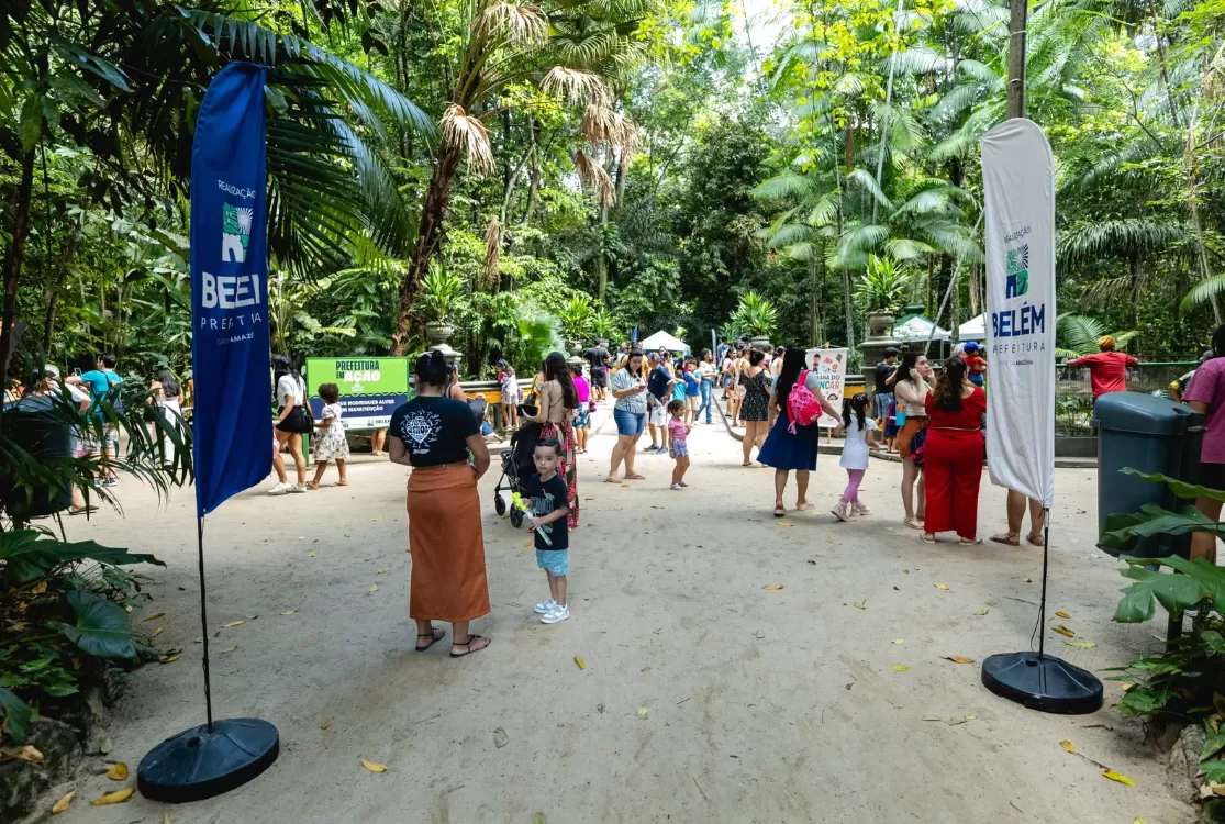 Bosque Rodrigues Alves tem programação gratuita no final de semana
