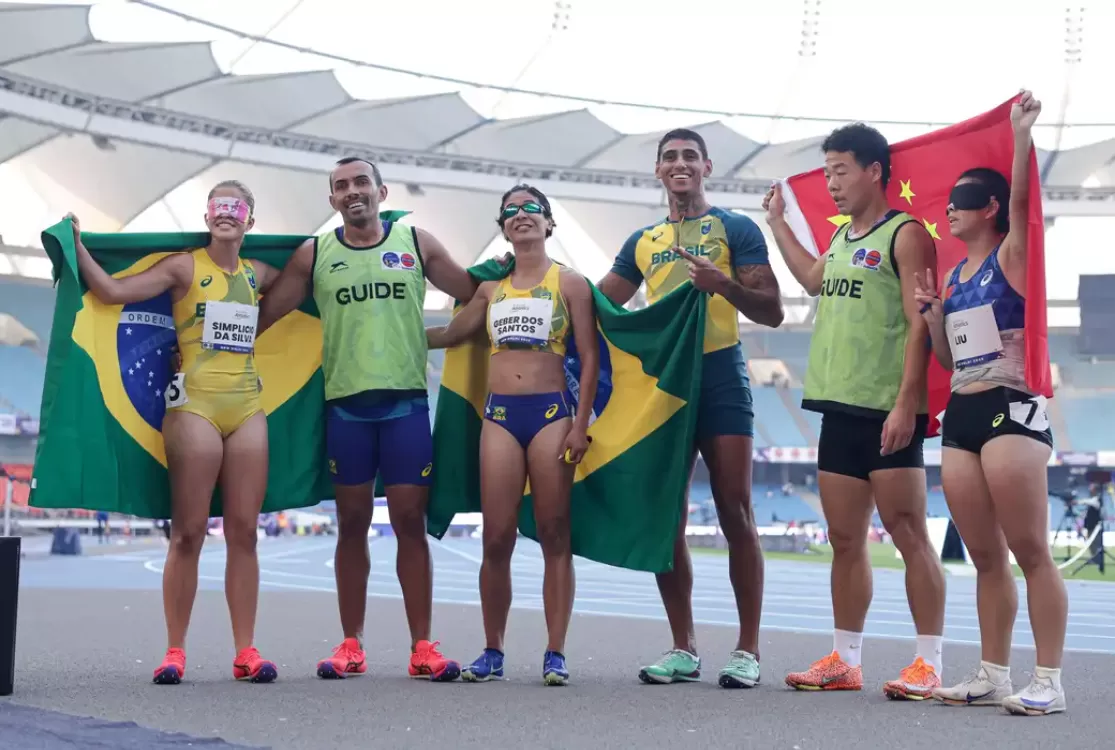 Brasil faz história e termina Mundial de Atletismo Paralímpico em 1º lugar