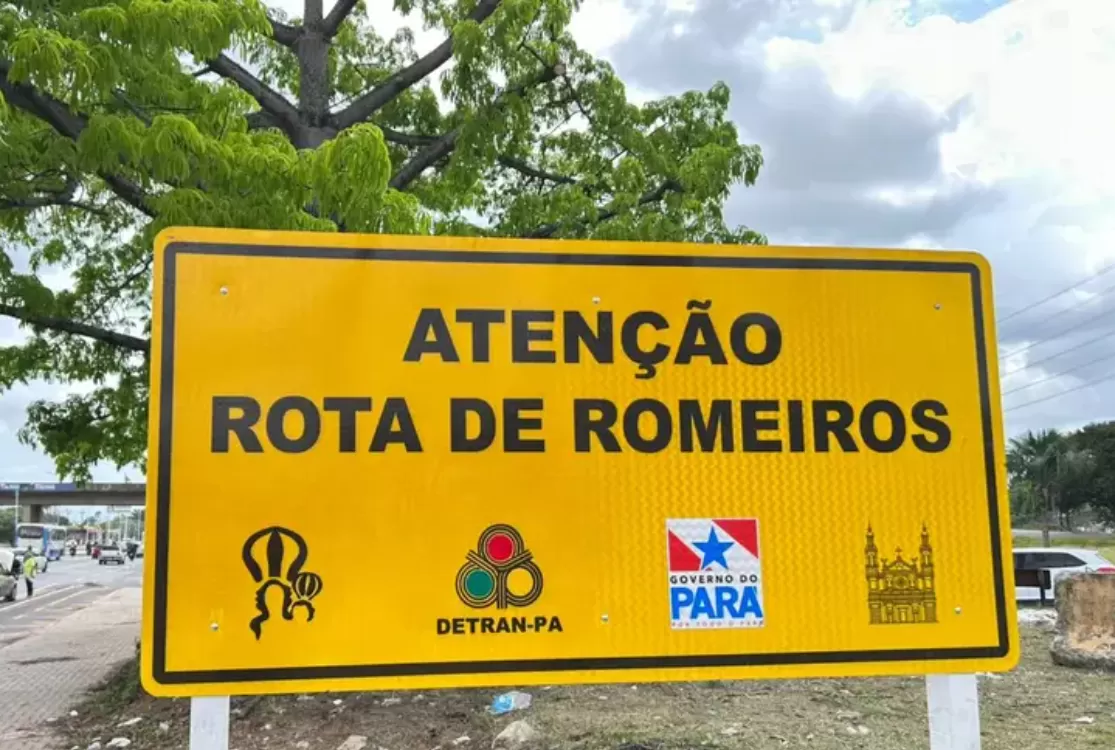 Detran reforça sinalização e segurança viária para romeiros que caminham até Belém