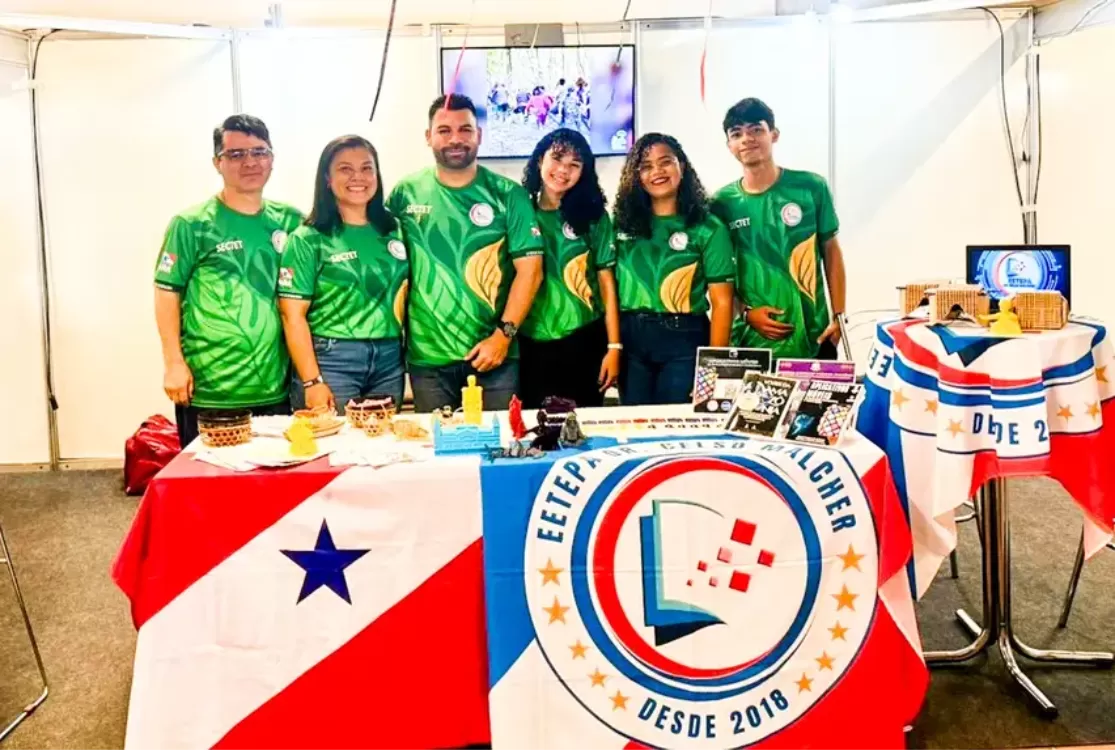 Alunos da Eetepa Celso Malcher, na Terra Firme, representam o Pará em Brasília-DF