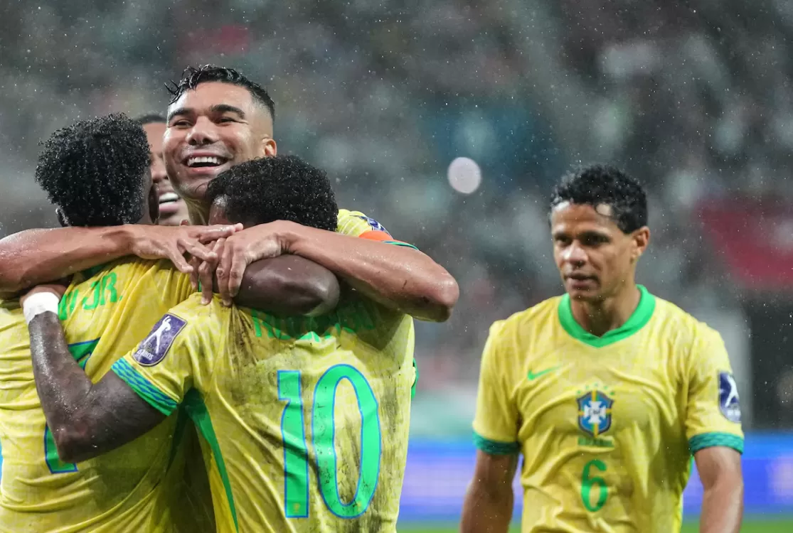 Estêvão e 'clã' Real Madrid' brilham, seleção dá show e humilha a Coreia do Sul