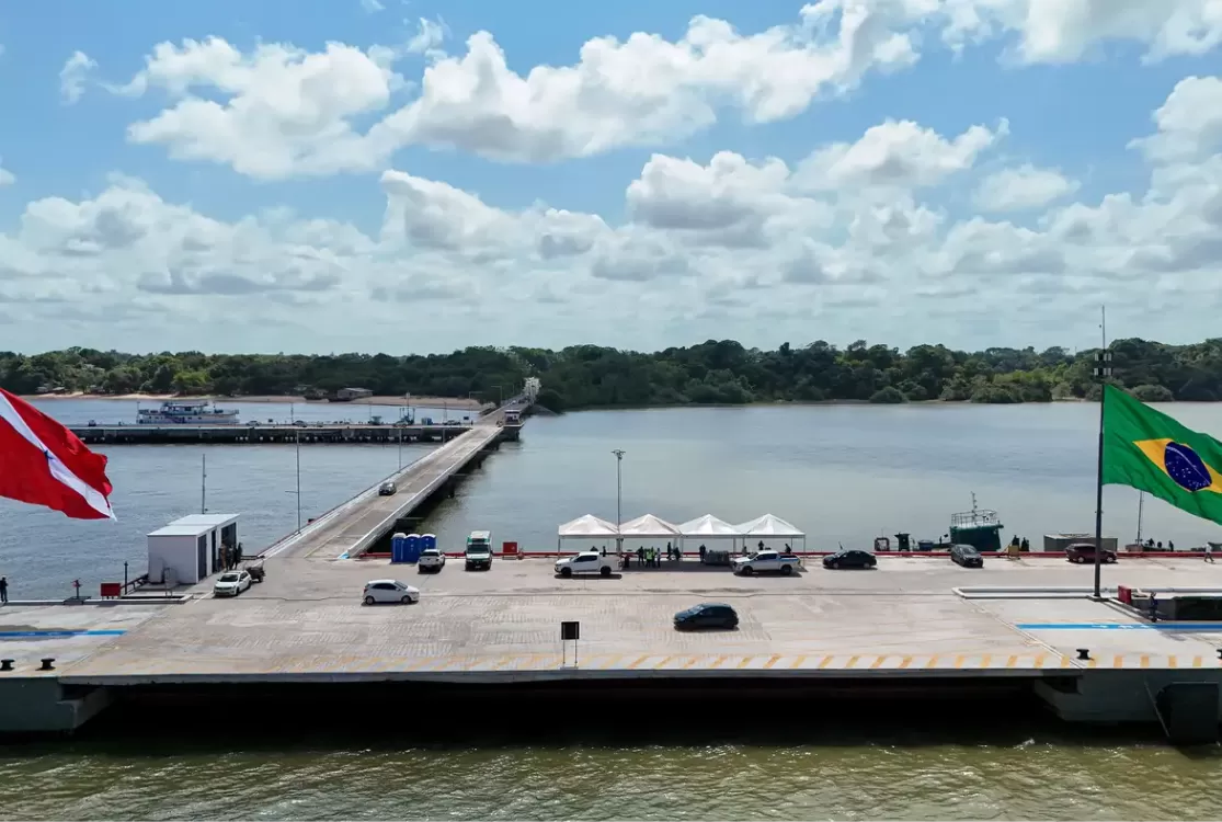 Porto do Outeiro é entregue para reforçar logística da COP30 em Belém