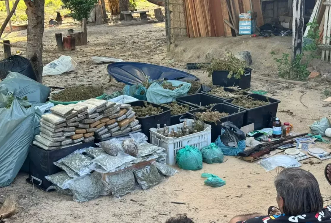 Operação da PC apreende mais de 260 quilos de maconha em Ulianópolis
