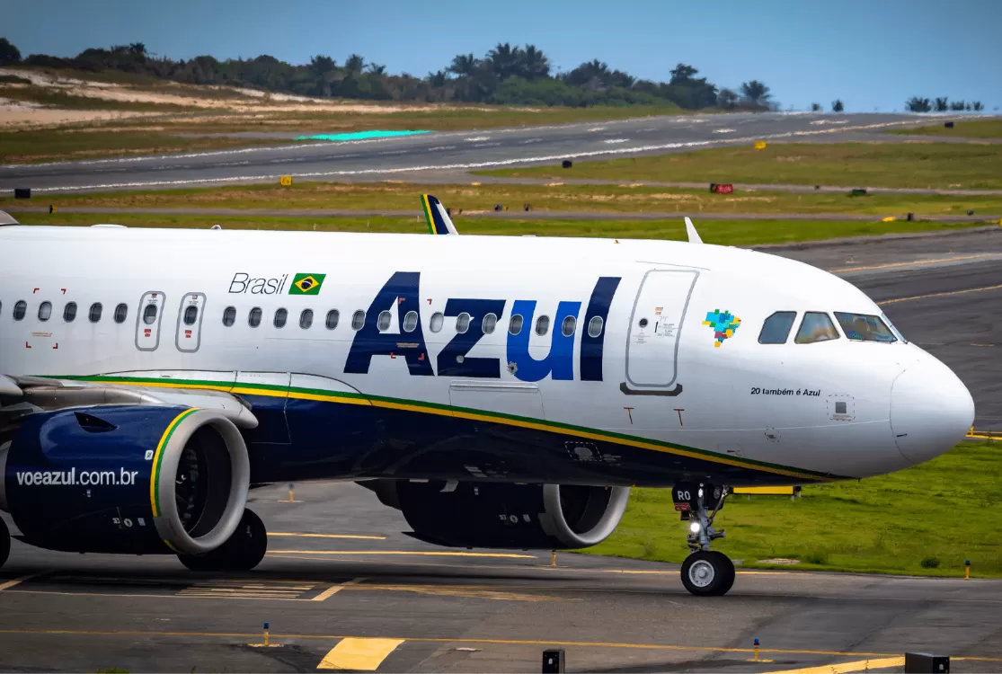 Passageiro morre em avião da Azul, que faz pouso não programado no Tocantins