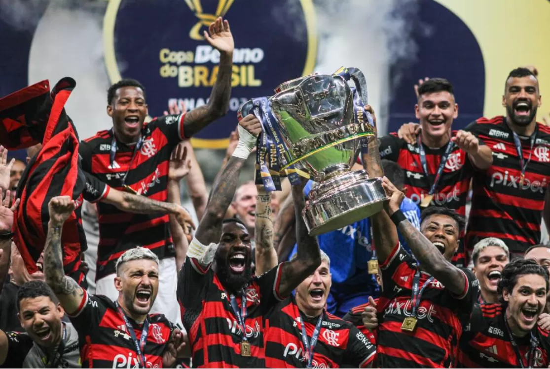 Ranking da CBF: Flamengo segue líder e Corinthians sobe para segundo colocado