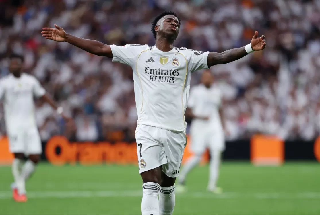 Vini Jr. reconhece temporada ruim do Real Madrid e promete título em 2026