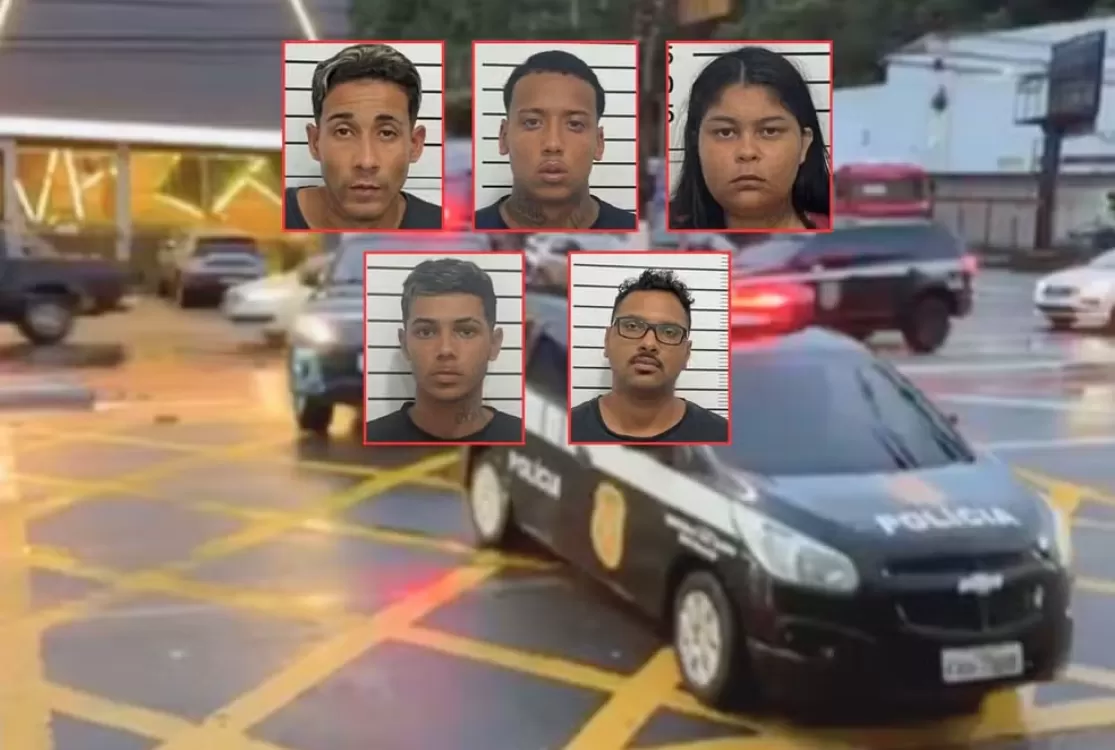 Quadrilha é presa após manter homem em cativeiro por 3 dias sob ameaças