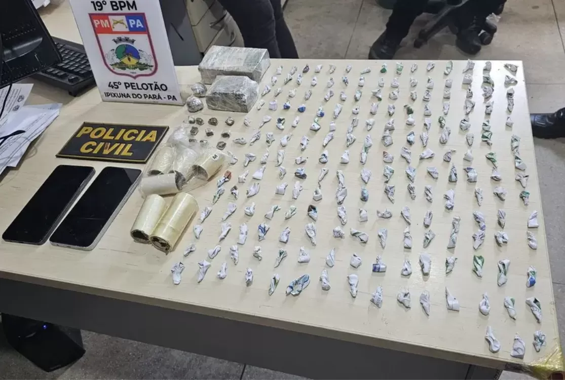 Seis pessoas são presas por tráfico, homicídio, posse de arma e extorsão em Ipixuna do Pará