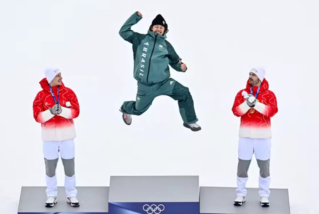 Lucas Pinheiro conquista 1° ouro para o Brasil em Olimpíada de Inverno