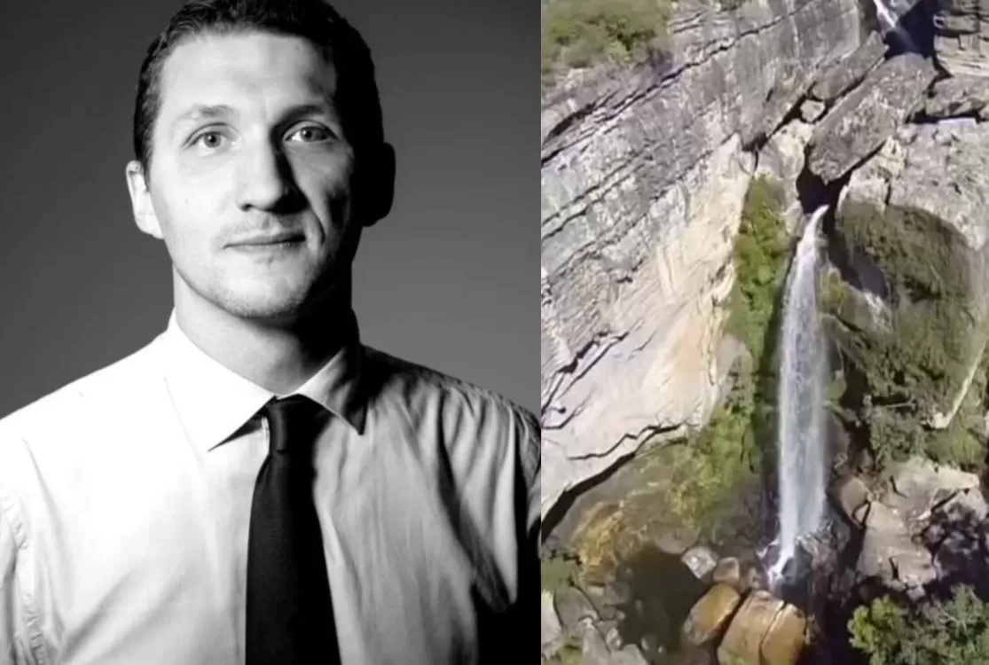Contador morre ao cair de cachoeira de 40 metros em passeio turístico