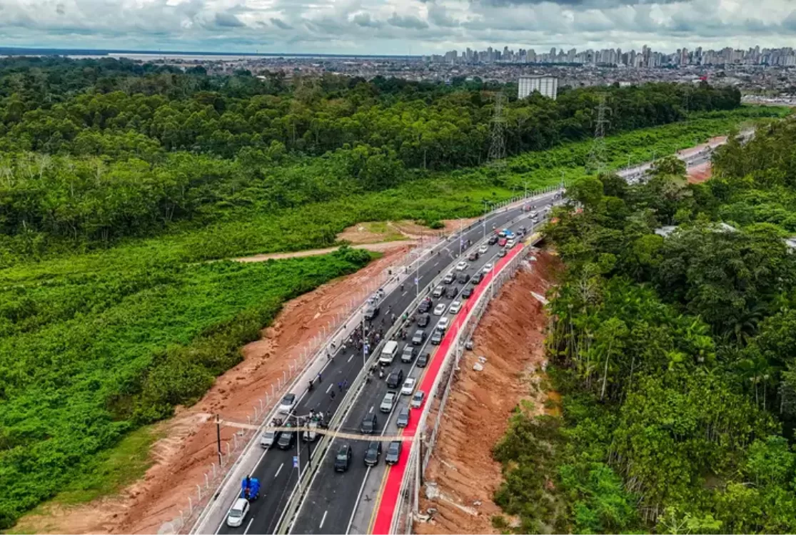 Avenida Liberdade é entregue e amplia mobilidade na Região Metropolitana de Belém