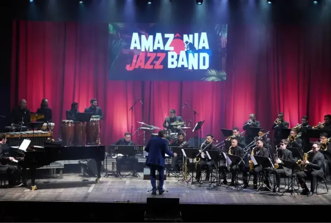 Dia Internacional do Jazz terá espetáculo da Amazônia Jazz Bando no Theatro da Paz