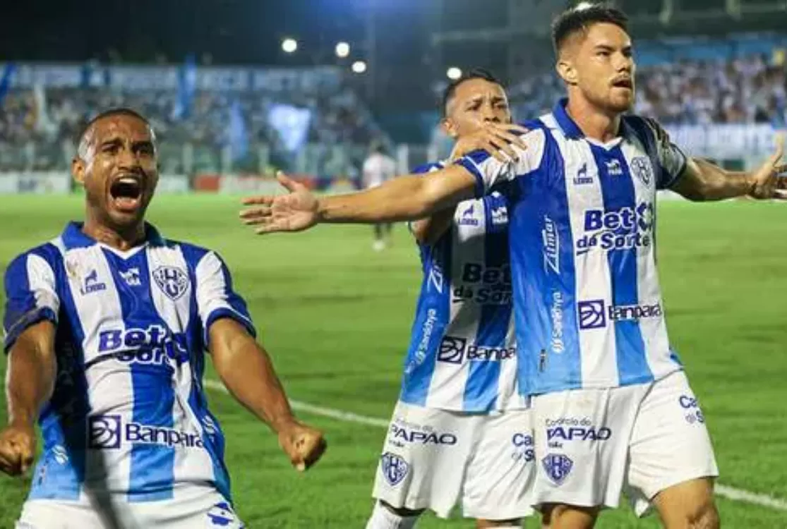 Paysandu sai perdendo por 2 a 0, mas vira sobre o Botafogo-PB e já é vice-líder