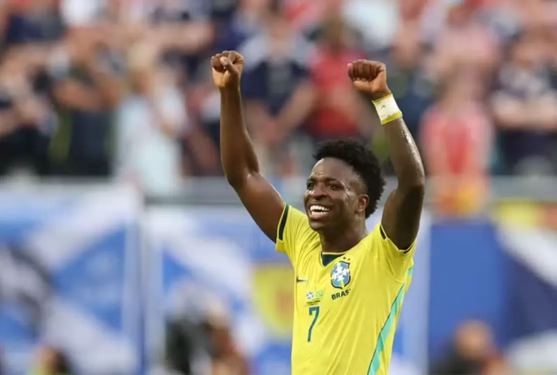 Brasil tem brilho de Vini Jr, bate a Escócia e avança como líder; Marrocos fica em 2º