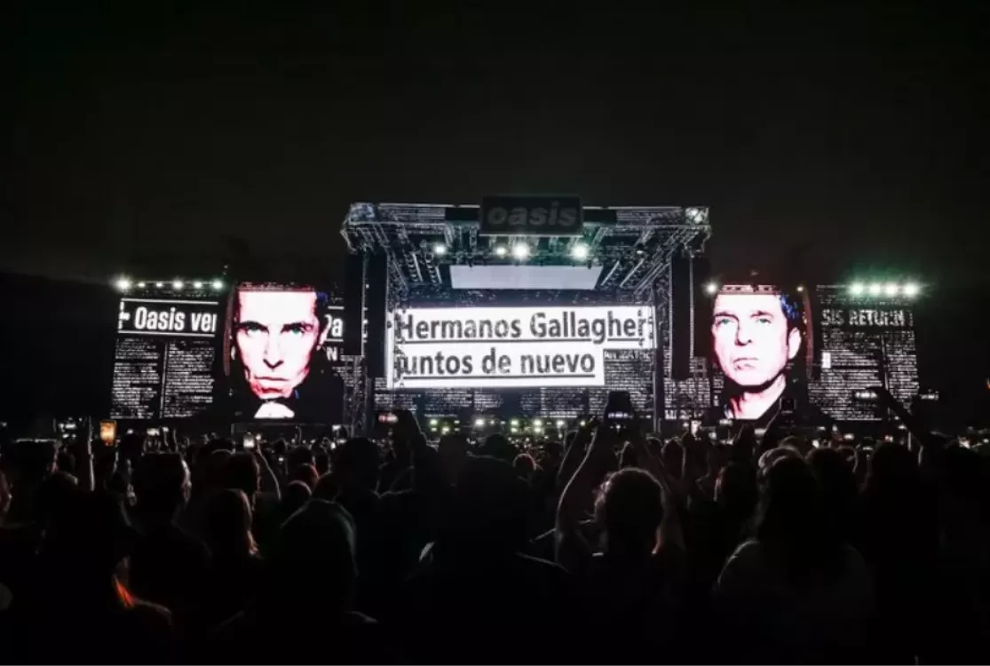 Oasis divulga primeiro trailer do documentário sobre a turnê Live ’25 no streaming