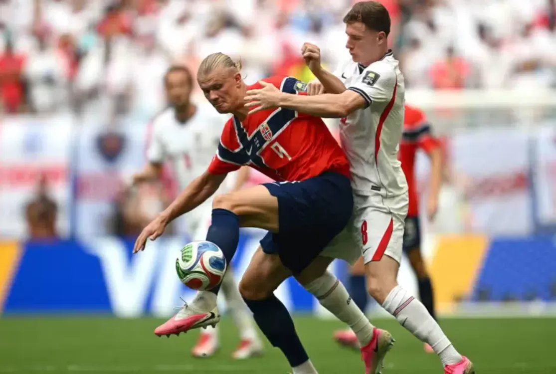 Inglaterra anula Haaland, bate a Noruega com brilho de Bellingham e vai às semi