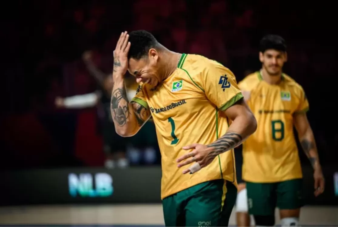 Vôlei: Brasil cai para a Polônia e pode ser eliminado na Liga das Nações Masculina