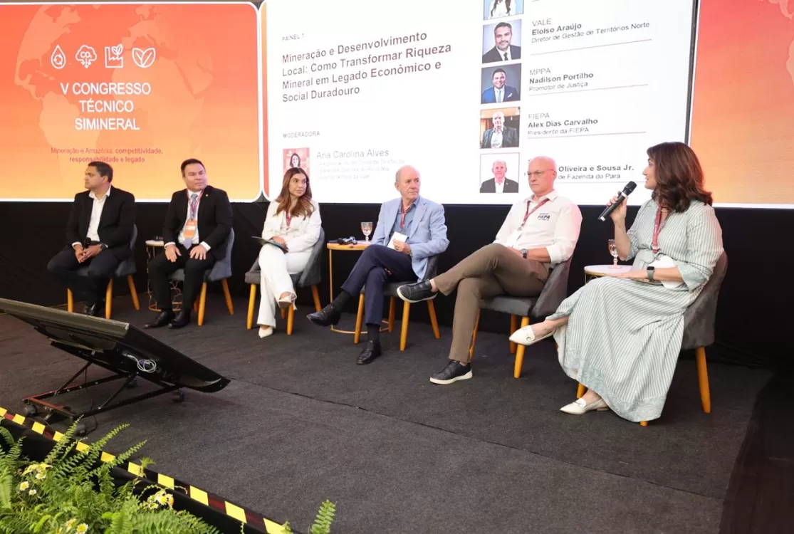 Fiepa reforça parceria institucional com o setor mineral durante Congresso