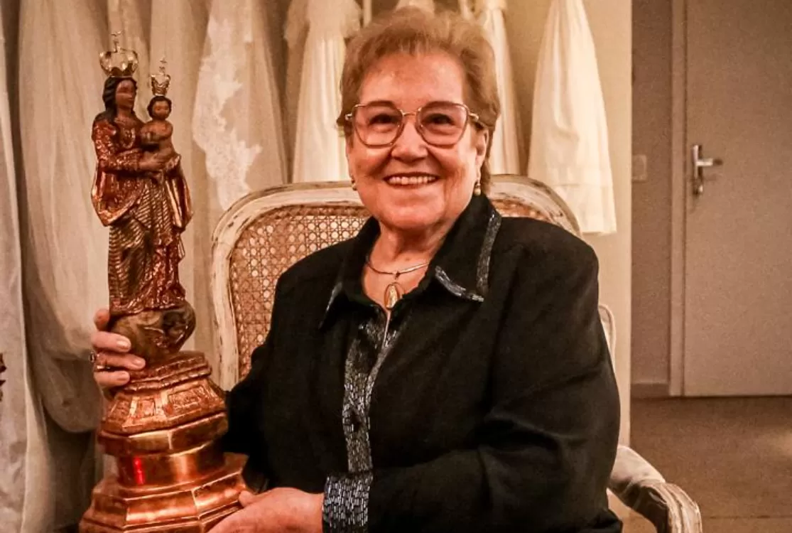 Manto do Círio está nos ajustes finais para vestir Nossa Senhora de Nazaré