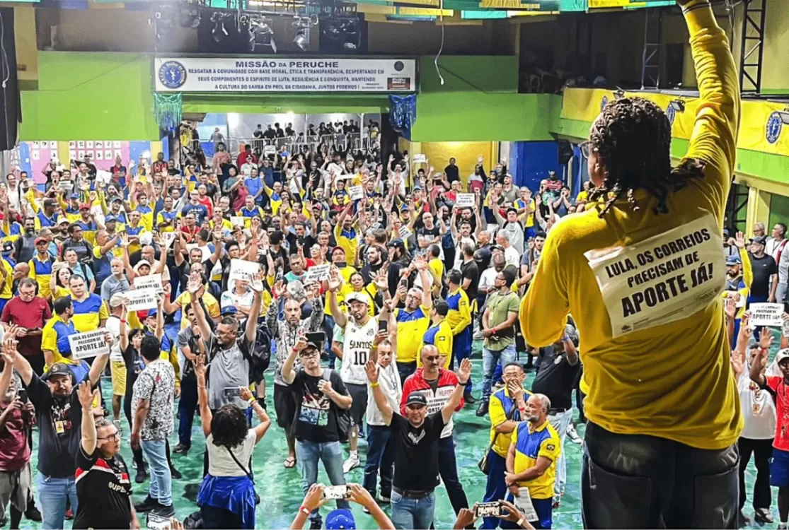 Trabalhadores dos Correios entram em greve por tempo indeterminado