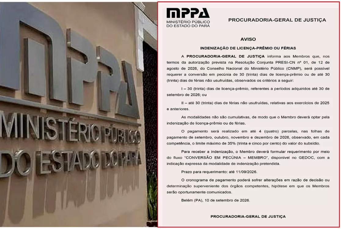 MP aperta despesas, libera pecúnia para 