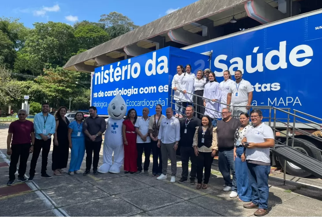 Carreta da Cardiologia do MS oferece exames gratuitos até novembro